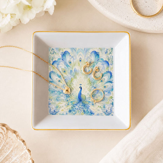 Peacock Mahjong Dice Tray YOLO Mahjong