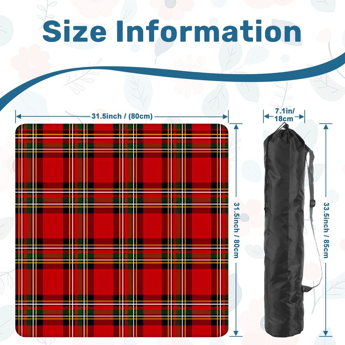 Classic Red Tartan Mahjong Mat (Ship Rolled up) YOLO Mahjong