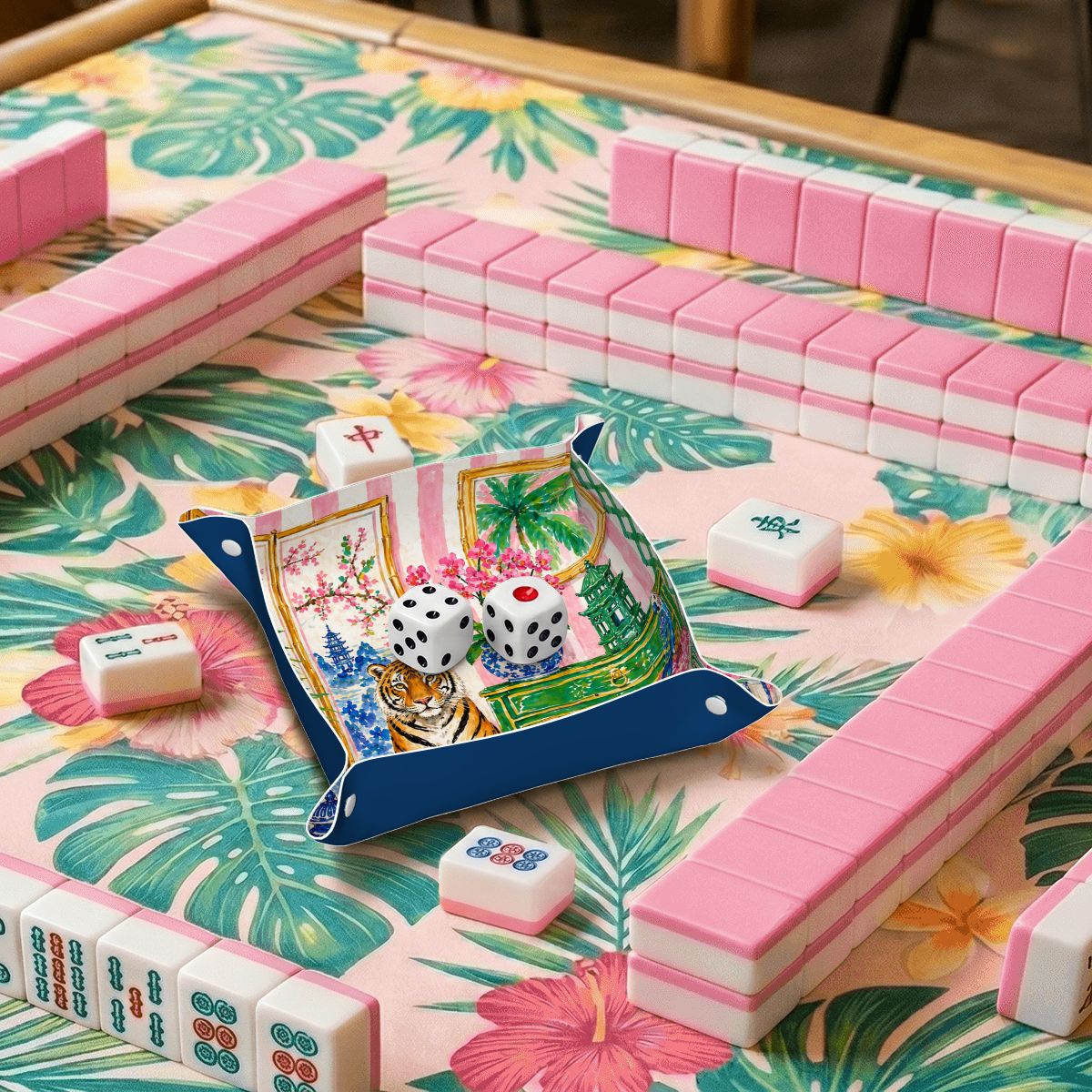 The Royal Tiger Dice Tray YOLO Mahjong