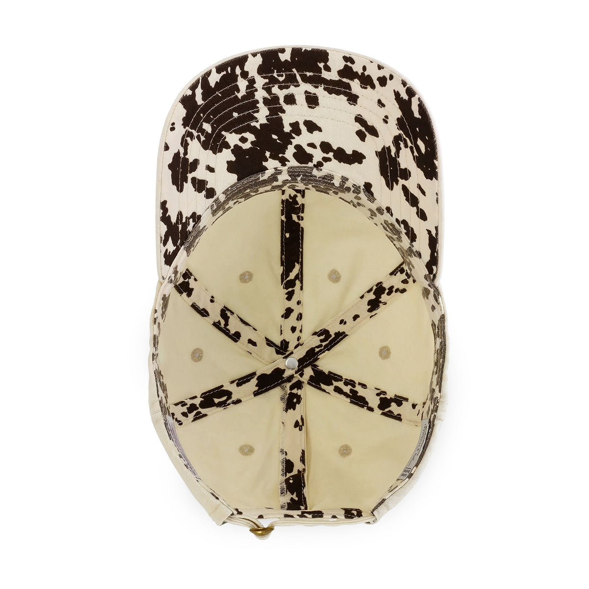 Mahj Love Pigment-Dyed Cap with Fashion Undervisor (Embroidery) Printify