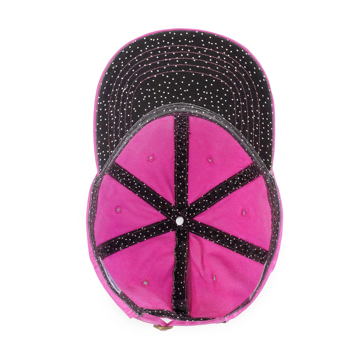 Mahj Pigment-Dyed Cap with Fashion Undervisor (Embroidery) Printify