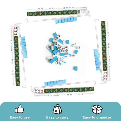 4 Artistic Mahjong Tile Pusher Racks YOLO Mahjong