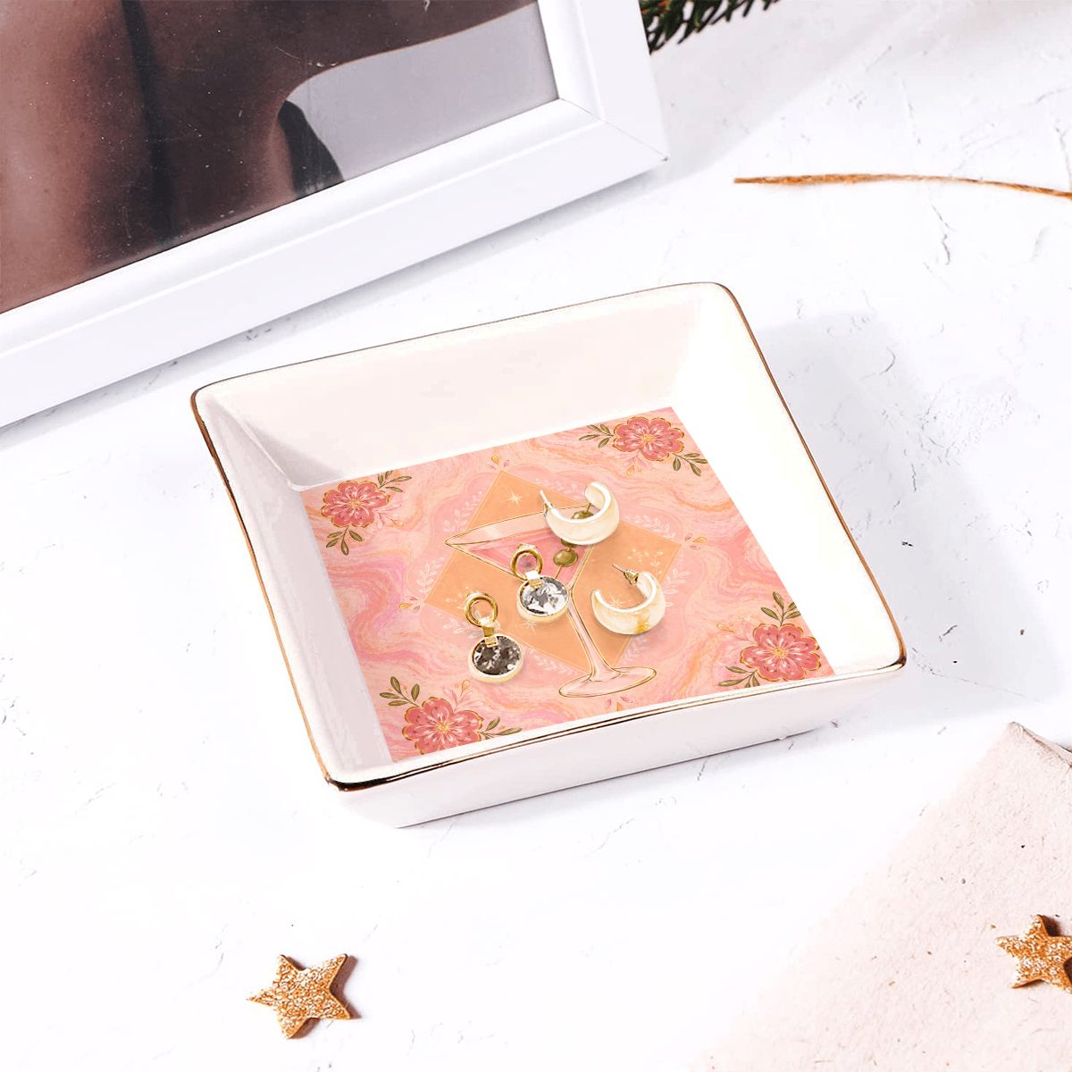 Martini Mahjong Dice Tray YOLO Mahjong