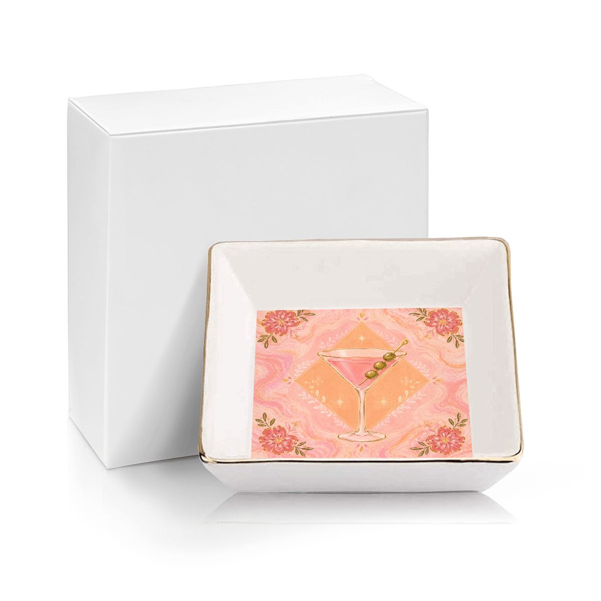 Martini Mahjong Dice Tray YOLO Mahjong