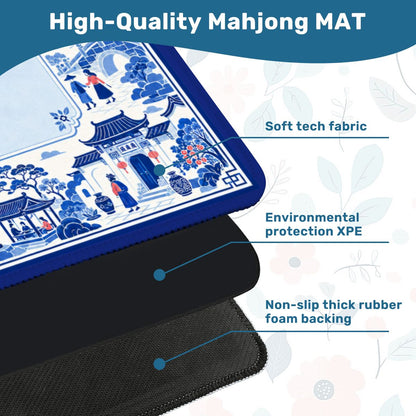 Custom Mahjong Mat 31.5"x31.5" (Ship Rolled up) YOLO Mahjong