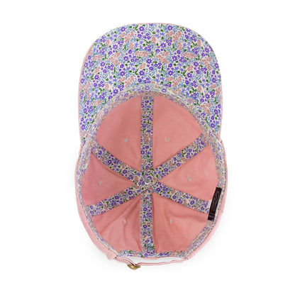 Mahj Love Pigment-Dyed Cap with Fashion Undervisor (Embroidery) Printify