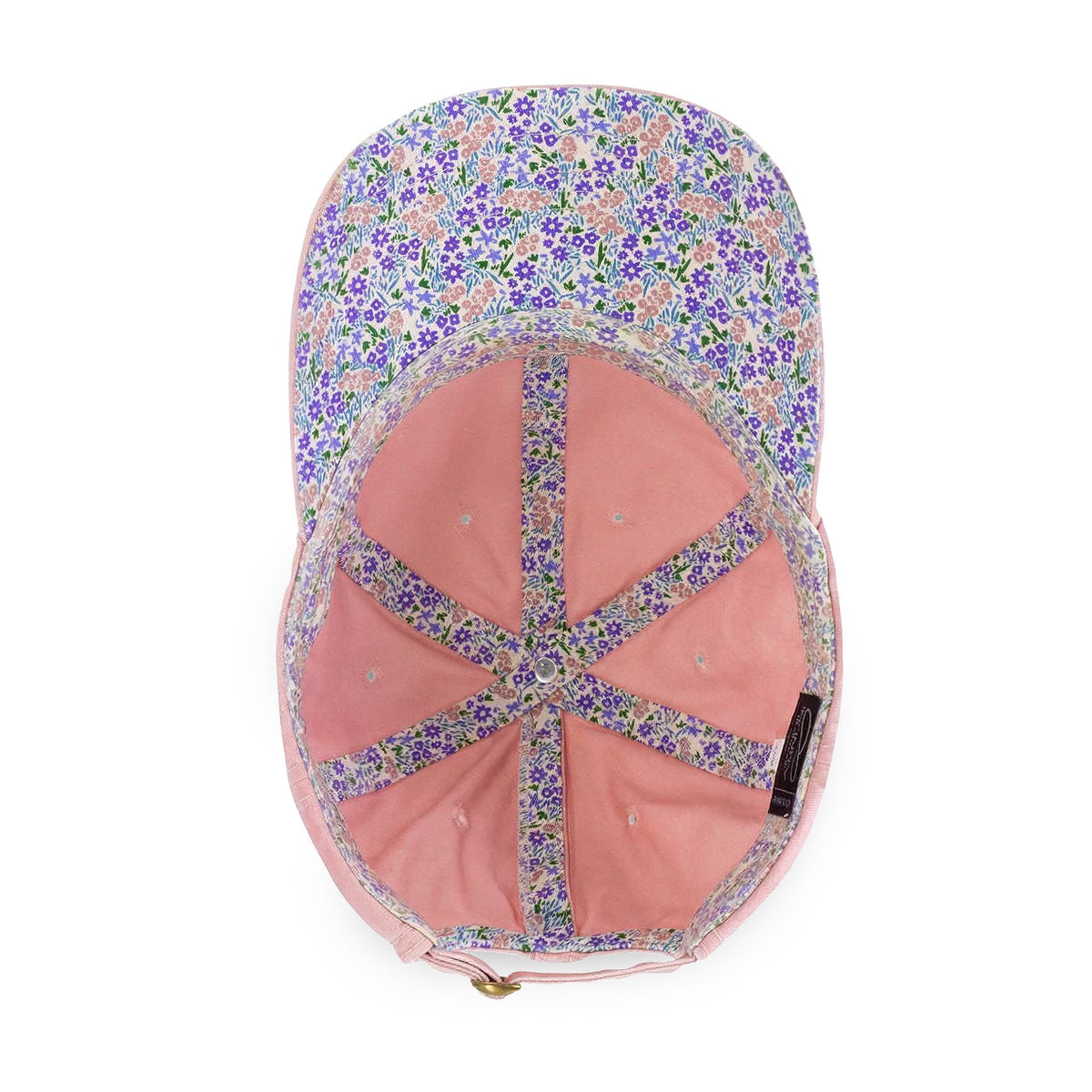 Mahj Pigment-Dyed Cap with Fashion Undervisor (Embroidery) Printify