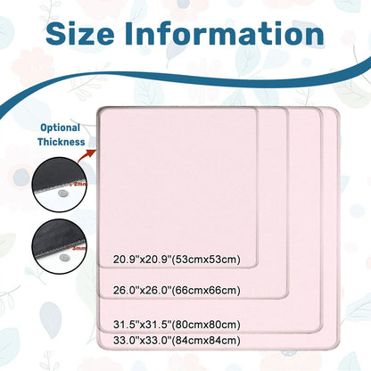 Pastel Pink Mahjong Mat Shipped Rolled YOLO Mahjong