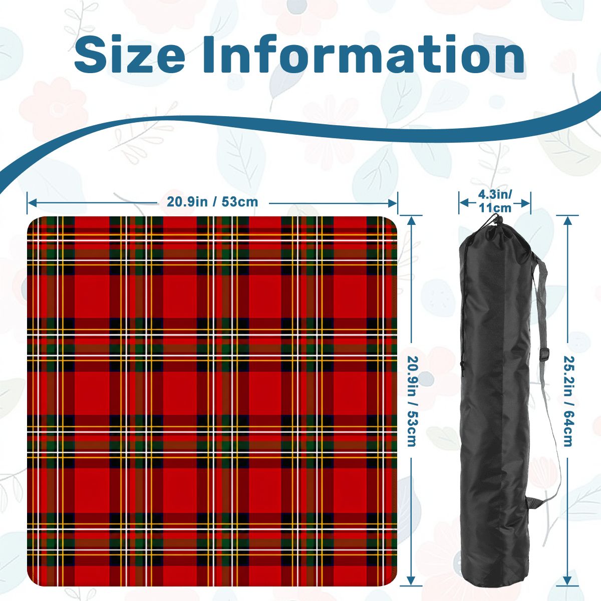 Classic Red Tartan Mahjong Mat (Ship Rolled up) YOLO Mahjong