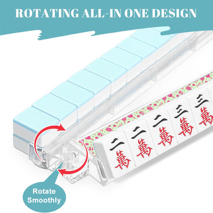 4 Artistic Mahjong Tile Pusher Racks YOLO Mahjong