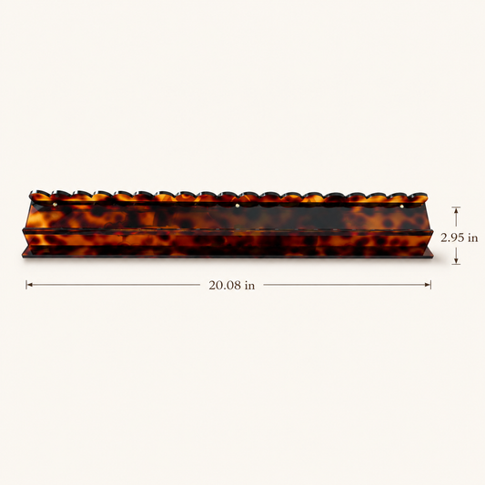 Journey to The West - Tortoiseshell Acrylic Rack 20" - Set of 4 YOLO Mahjong