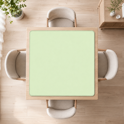 Pastel Green Mahjong Mat Shipped Rolled YOLO Mahjong