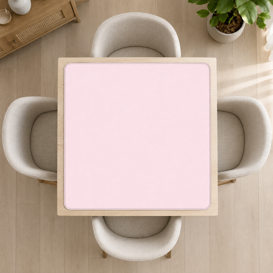 Pastel Pink Mahjong Mat Shipped Rolled YOLO Mahjong