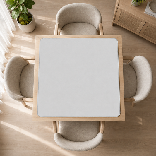 Pastel Grey Mahjong Mat Shipped Rolled YOLO Mahjong