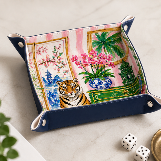 The Royal Tiger Dice Tray YOLO Mahjong