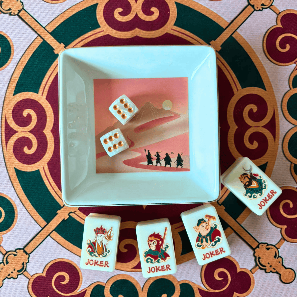 Journey To The West Dice Tray YOLO Mahjong
