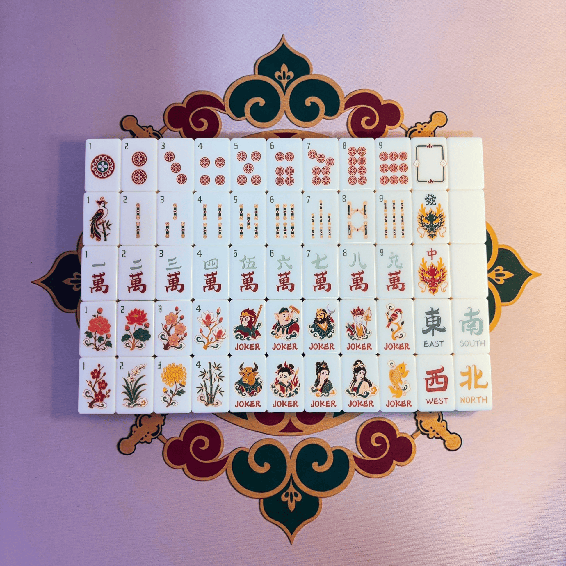 Journey To The West Collection Mahjong Tiles YOLO Mahjong