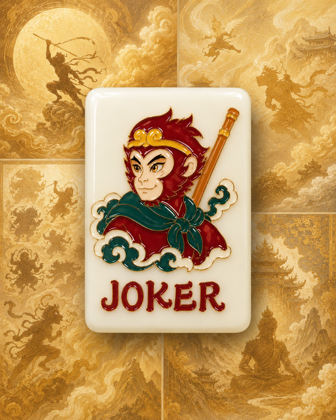 Journey To The West Collection Mahjong Tiles YOLO Mahjong