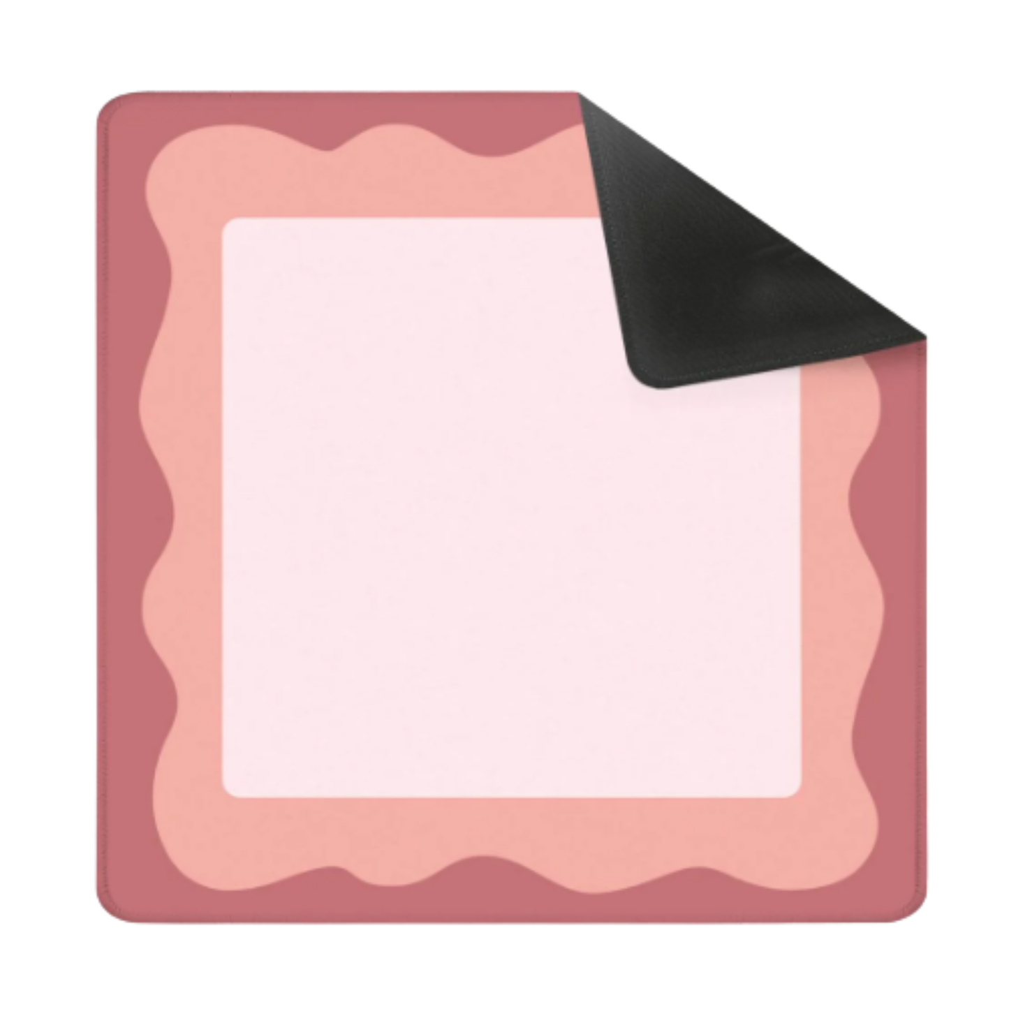 Minimalist Pink Sorbet Mahjong Mat 31.5"x31.5" (Ship Rolled up) YOLO Mahjong