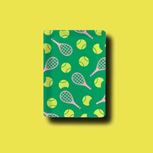 American Mahjong Tiles - Green Tennis Mahjong Tiles Pickleball Sports Mahjong Set YOLO Mahjong