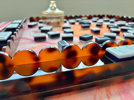 PREORDER - Tortoise Shell Mahjong Rack 20" Inch YOLO Mahjong