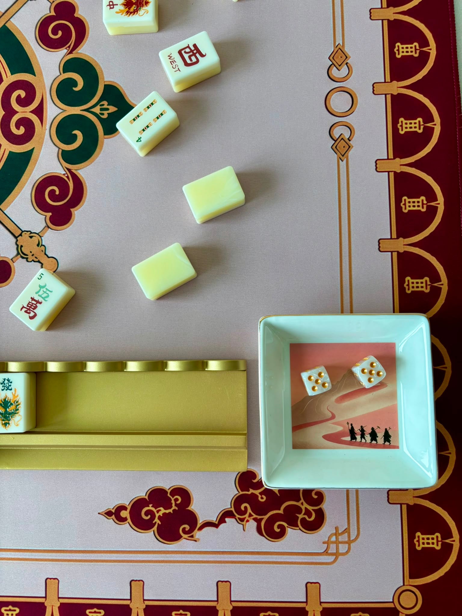 Journey to The West Collection Mat - 31.5" Shipped Rolled YOLO Mahjong
