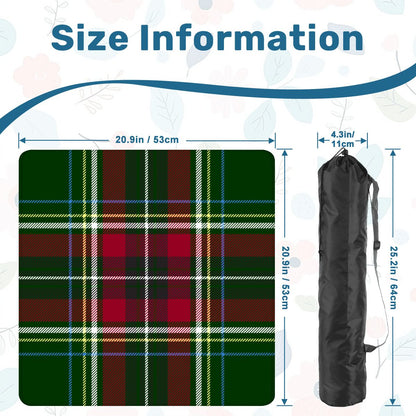 Heritage Christmas Tartan Mahjong Mat (Ship Rolled up) YOLO Mahjong