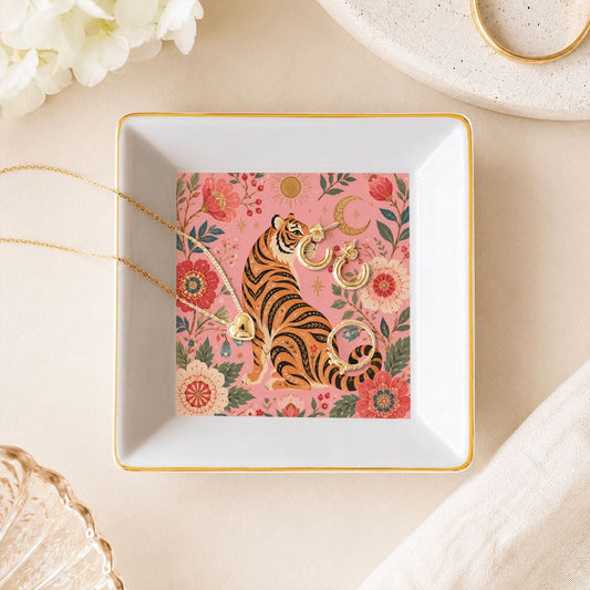 Tiger Mahjong Dice Tray YOLO Mahjong