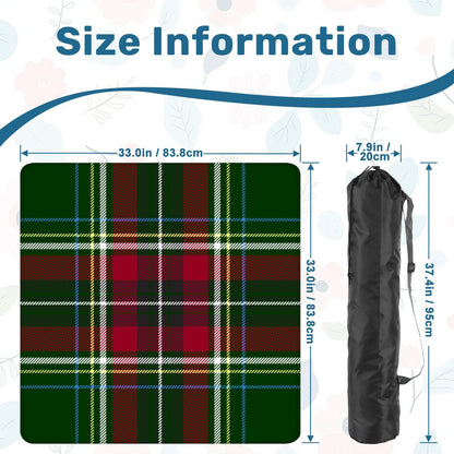 Heritage Christmas Tartan Mahjong Mat (Ship Rolled up) YOLO Mahjong