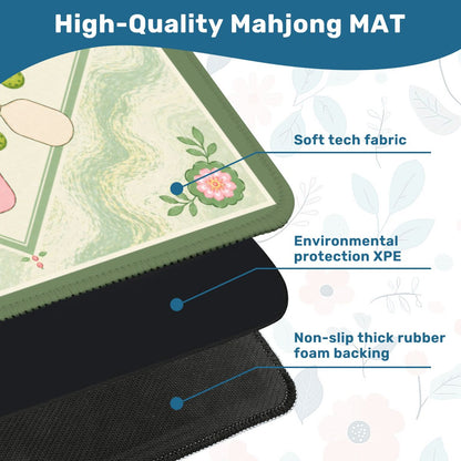 Mahjong Mat 31.5"x31.5" (Ship Rolled up) YOLO Mahjong