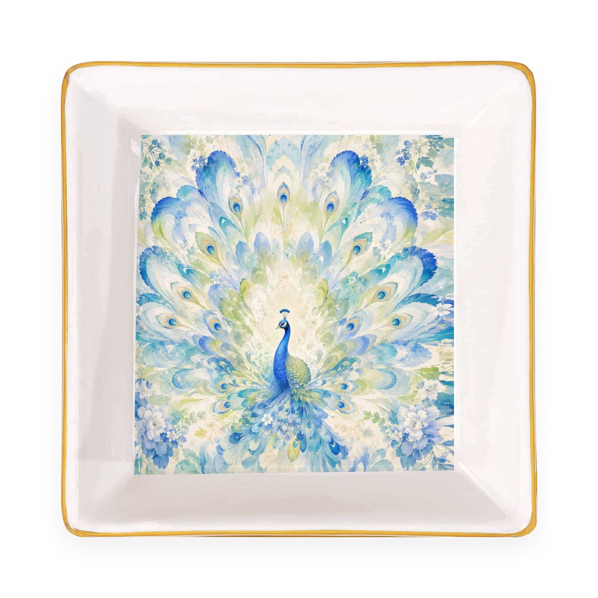 Peacock Mahjong Dice Tray YOLO Mahjong