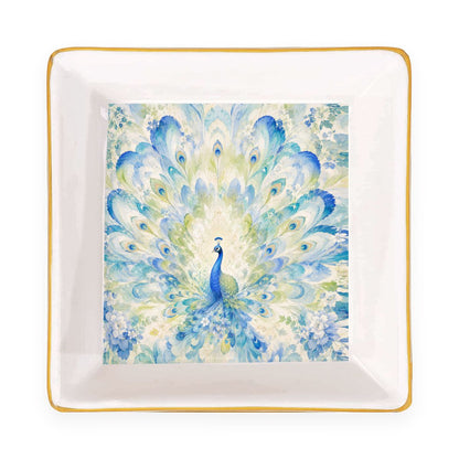 Peacock Mahjong Dice Tray YOLO Mahjong
