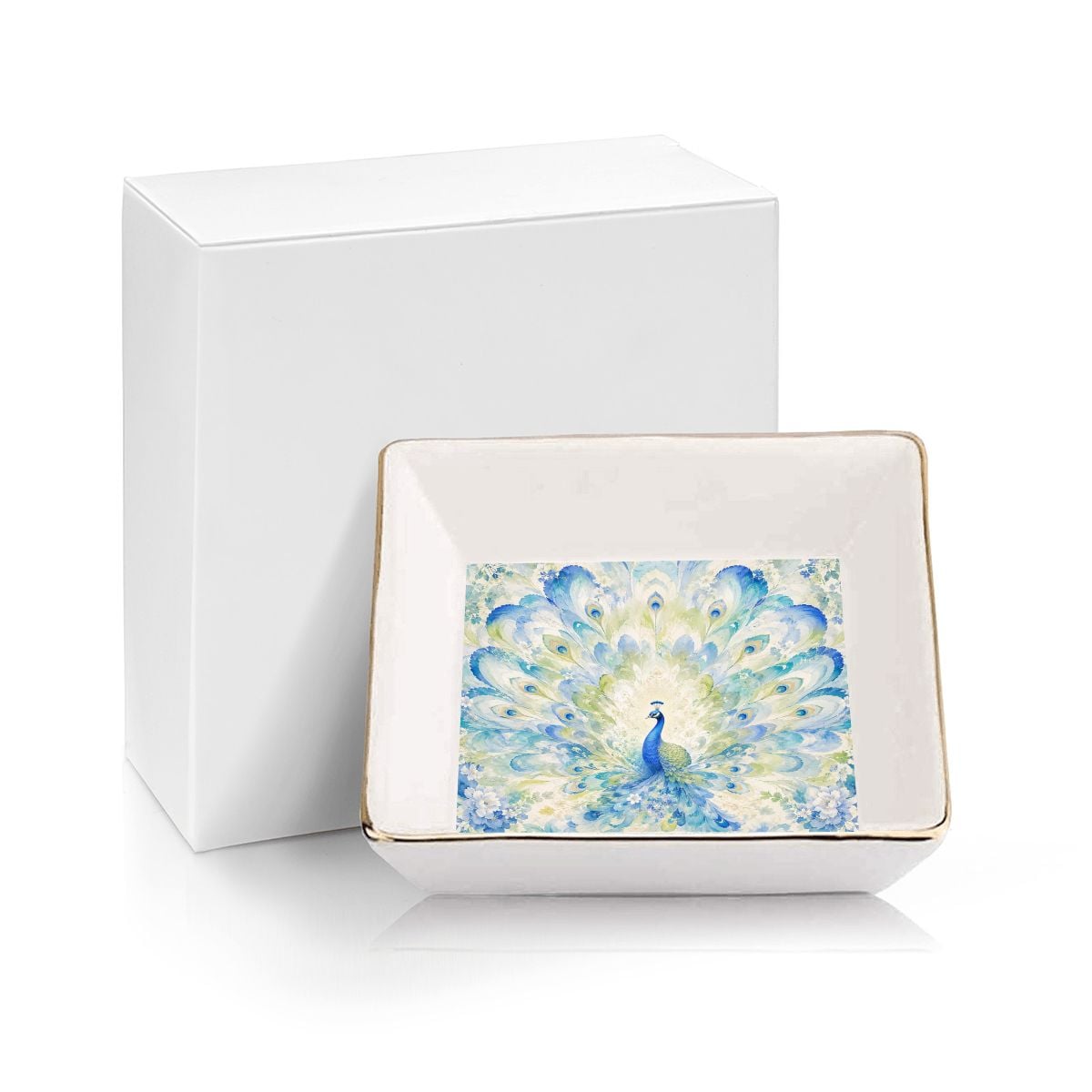 Peacock Mahjong Dice Tray YOLO Mahjong