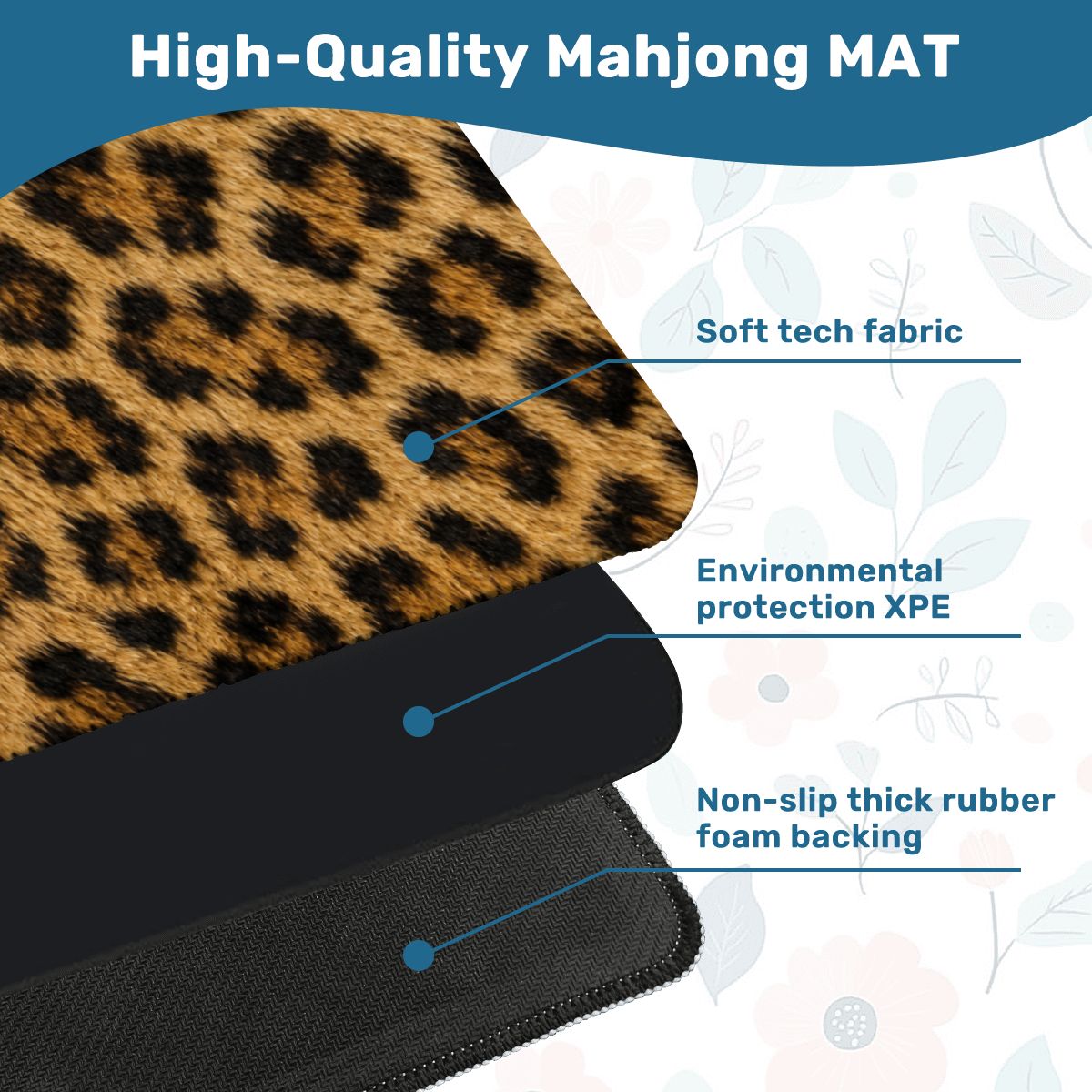 Mahjong Mat 31.5"x31.5" (Ship Folded) YOLO Mahjong