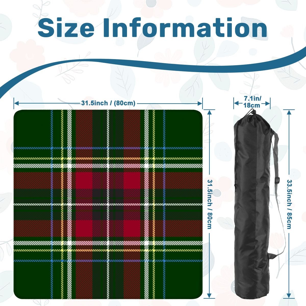 Heritage Christmas Tartan Mahjong Mat (Ship Rolled up) YOLO Mahjong
