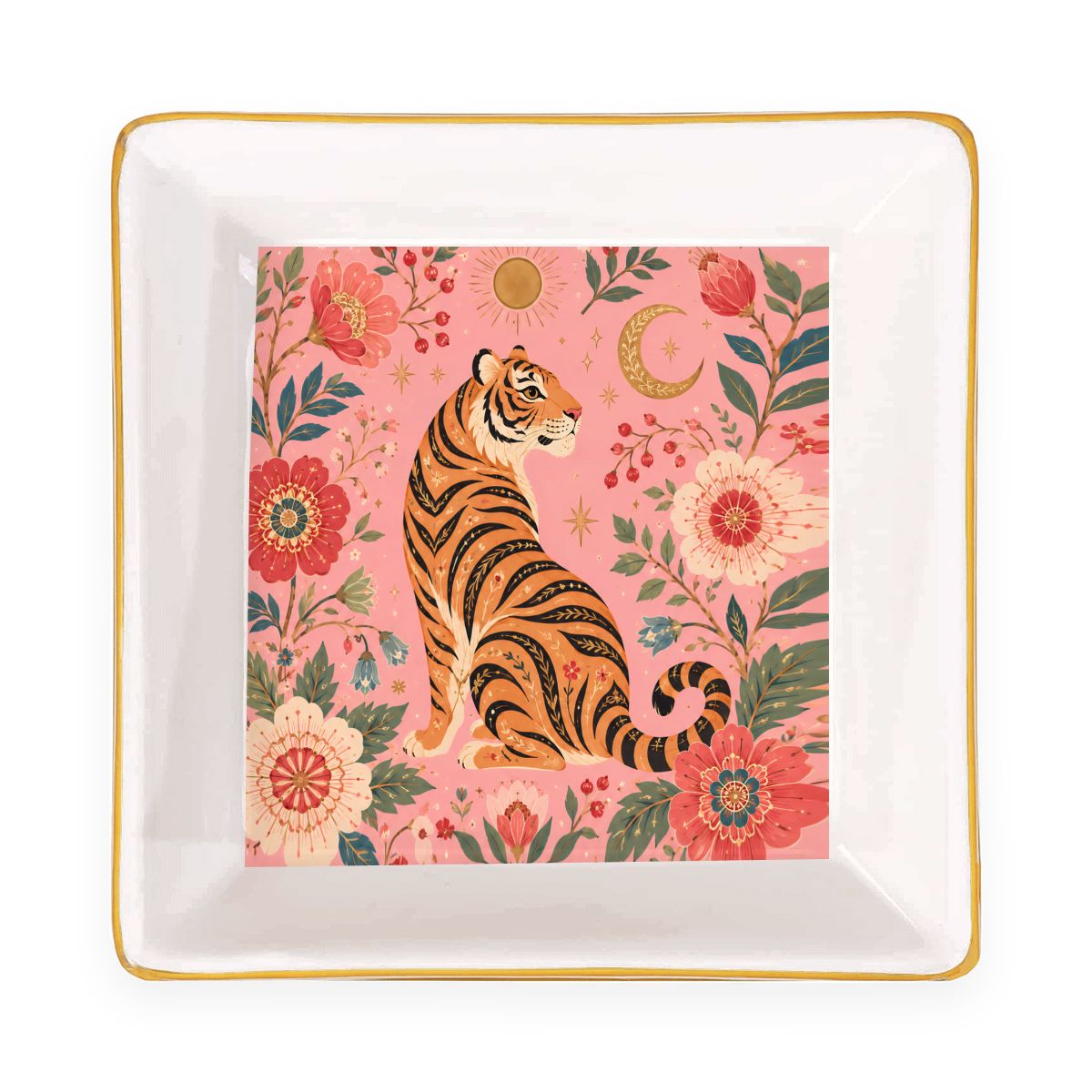 Tiger Mahjong Dice Tray YOLO Mahjong